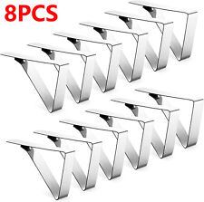 8PCS Large Stainless Steel