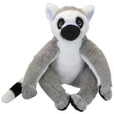 Lemur Soft Toy Eco Friendly Plush 100% Recycled Cuddly Environmental 22cm