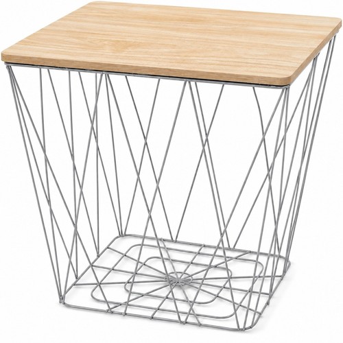Modern round storage basket - round,