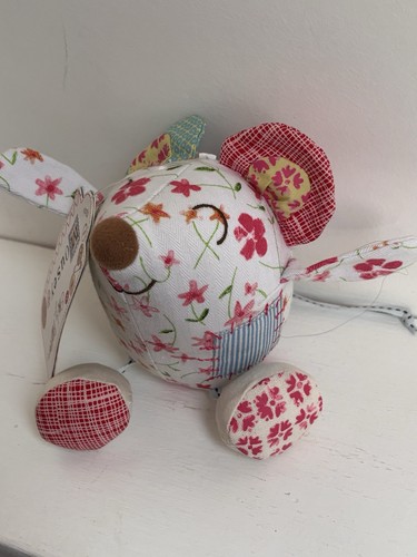 Emily button mousey plush - m&s,