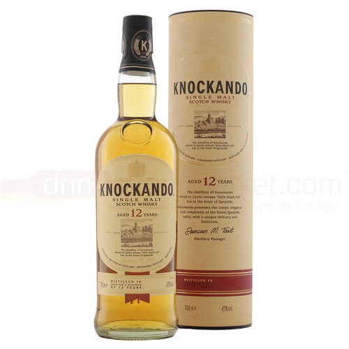 Knockando whisky 70cl - knockando, 12