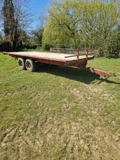 19ft Bale Trailer Twin Axel
