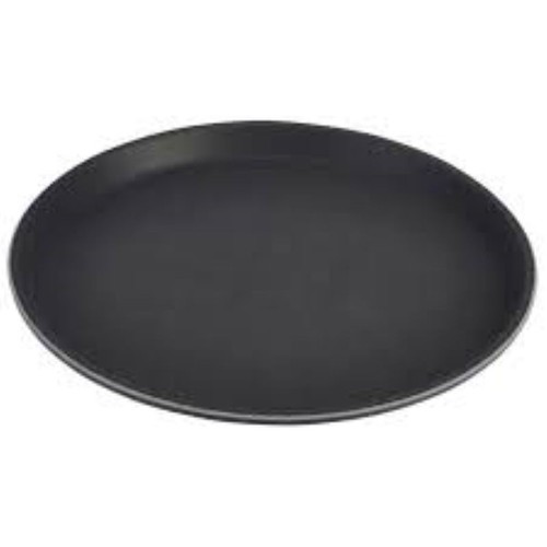 Black round serving - 11",
