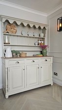 Oak Farmhouse Cottage Style dresser painted in Farrow&Ball FREE DELIVERY