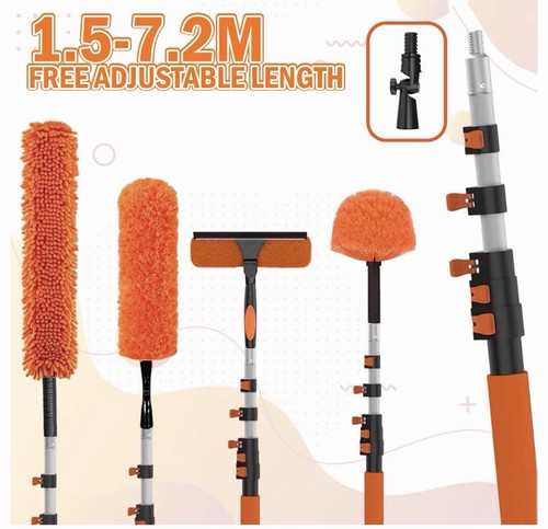 Telescopic feather duster - telescopic,