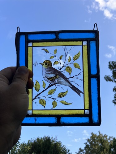 Vintage hand painted stained - vintage, hand-painted