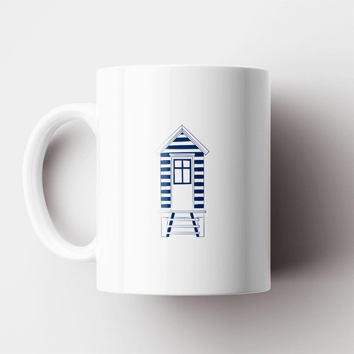 Beachut ceramic mug - beachut,
