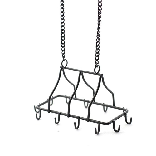 Dolls house pot pan hanger - pan,