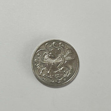 1980 Isle of Man large 5p Five