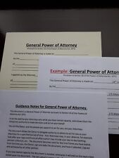 POWER OF ATTORNEY KIT - LEGAL FORMS -  Legally valid with Guidance, 2025