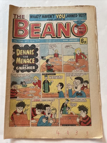 The beano 1940 22nd - beano, sept