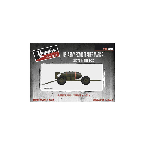 Thunder model bomb - model,
