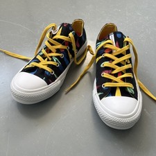Converse x Marimekko Paint Drip Pattern UK Size 3 EUR35 22cm