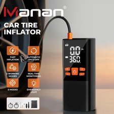 Manan Car Tyre Inflator Cordless Digital Rechargeable Tire Air Compressor Pump
