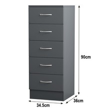 5 Drawers Chest of Drawers