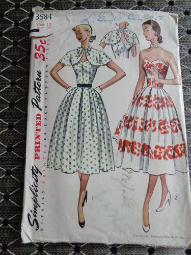 Vtg simplicity strapless - vtg,