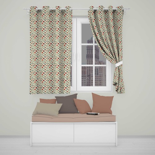Blackout eyelet curtains - blackout,