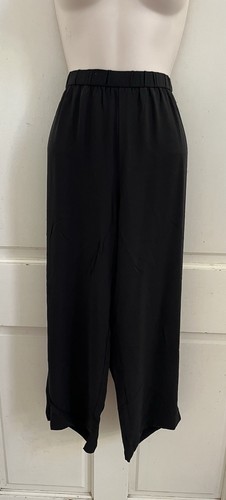 Eileen fisher new - black, crepe