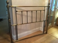 Victorian style Antique brass headboard Double