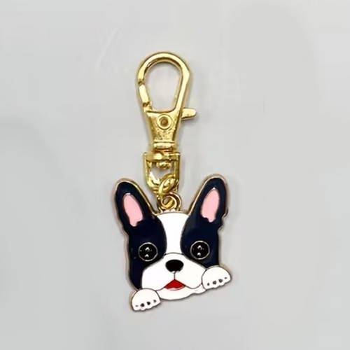 Mini metal cute french - metal, bulldog
