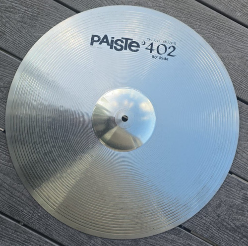 Paiste 402 ride nickel - paiste,
