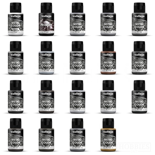 Vallejo metal colours - metal, 32ml
