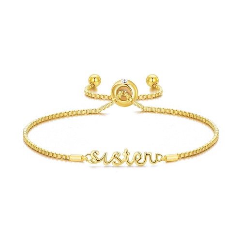 18k gold plated - 18k, sister