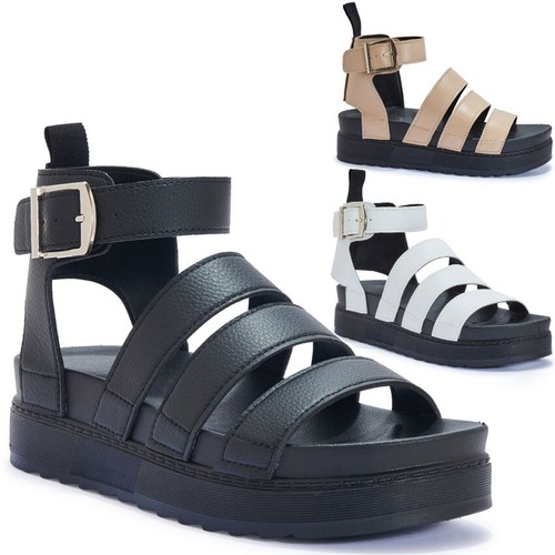 Ladies gladiator sandals new - gladiator,