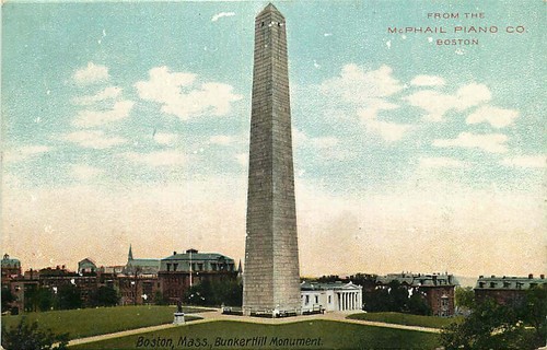 Postcard bunker hill - postcard,