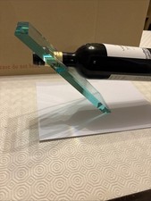 ACRYLIC NOVELTY WINE BOTTLE HOLDER