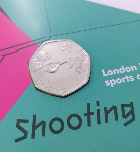 2011 50p shooting - , carded
