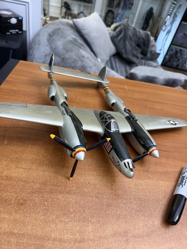 Fighter plane mahogany - p-38,