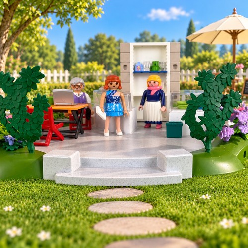 Playmobil garden café ice - playmobil,