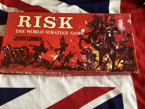 Risk board game parker - by,