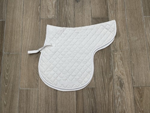 Rhinegold white quilted numnah - rhinegold,