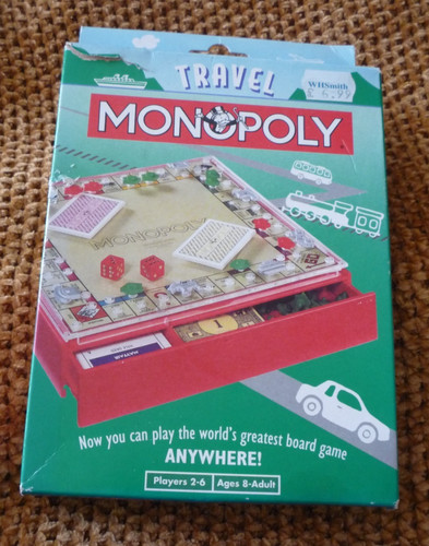 Vintage monopoly board game - board,