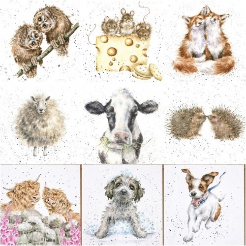 Wrendale blank card hannah - blank,