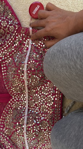 Lehenga blouse dupatta party - blouse, dupatta,