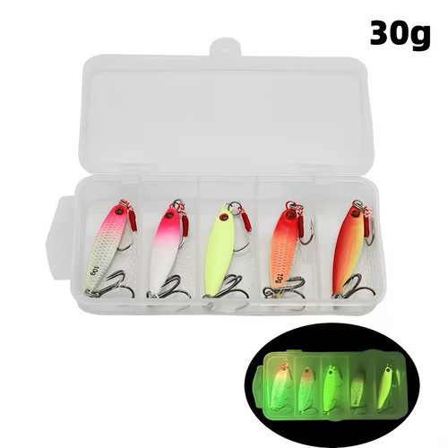 30g metal jig lures rhubarb - jig,