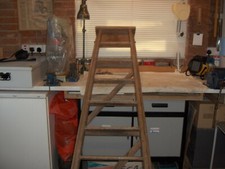 Wooden Steps,swing back 9 tread