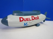 vintage YU GI OH DUEL DISK BLIMP action figure STORAGE CASE 1996 kazuki mattel