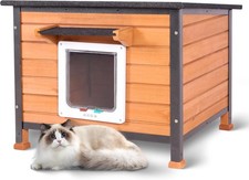 Wooden Outdoor & Indoor Cat