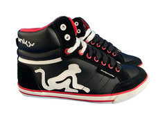 Boys Youth Black Red Boston Hi