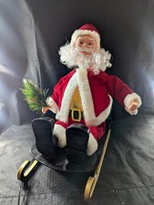 Moving Fiber Optic Santa Claus
