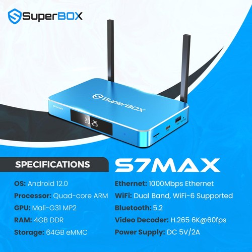 Superbox max box - superbox, tv