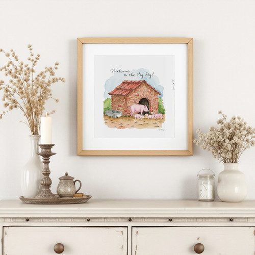 Welcome the pig sty - to,