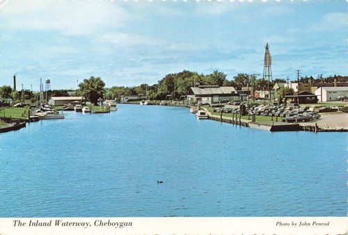 Postcard michigan cheboygan - michigan,
