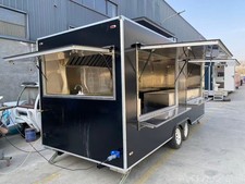Black Mobile Food Trailer