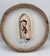 Vintage Riehl Ditz Wicker Rim