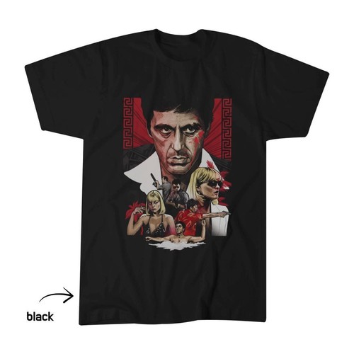 Tony montana scarface halftone - tony,